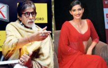 Amitabh Bachchan ने सोनम कपूर के फोटो पर किया मज़ेदार कमेंट