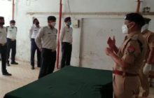 नई चुनौती के लिए तैयार यातायात पुलिसकर्मी, ADCP ने किया प्रशिक्षित