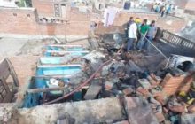 आगराः पटाखों में विस्फोट से दहला शाहगंज का इलाका, तीन की मौत, चार घायल