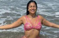 बॉलीवुड अभिनेत्री श्रिया सरन ने दिखाया बेहद बोल्ड अंदाज, बिकिनी पहन समुद्र किनारे दिए हॉट पोज, तस्वीरें हो रही वायरल
